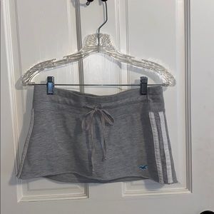 Hollister sweatpant mini skort